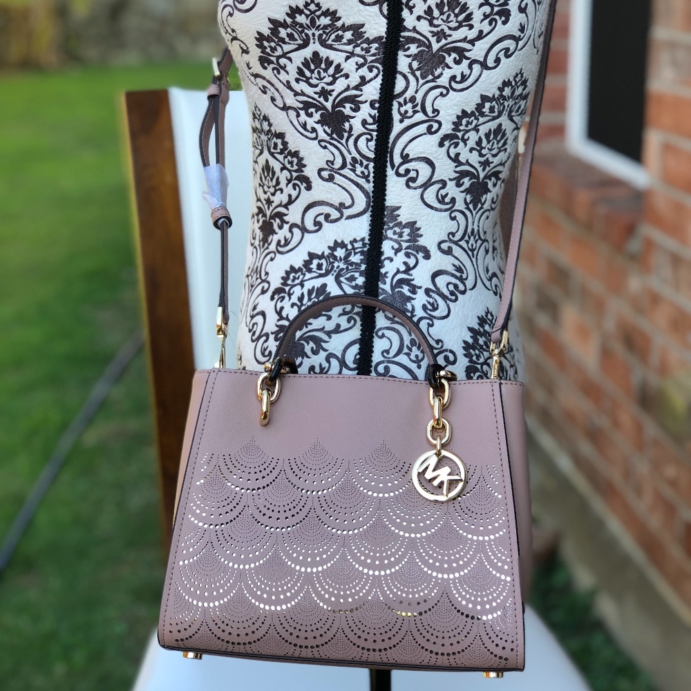 Michael Kors Medium Sofia Fawn Tote NWT - Picture 1 of 8